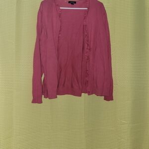 Lands' End Rose Cardigan